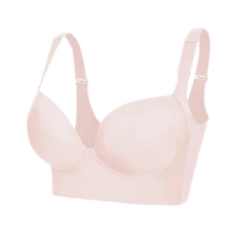 Cargar imagen en el visor de la galería, Sujetador moldeador con soporte lateral y tirantes anchos

 -Rosa - Ozerty
